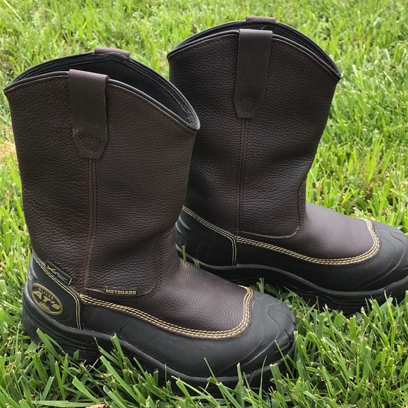 Oliver Shoes | Like New Steel Toed Oliver Boots -Womens 8men 7 | Color: Tan | Size: Mens 7 Womens 8 - Runs Wide | Ldhw's Closet